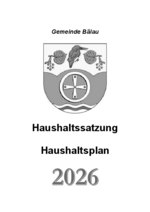Haushaltssatzung Bälau 2026